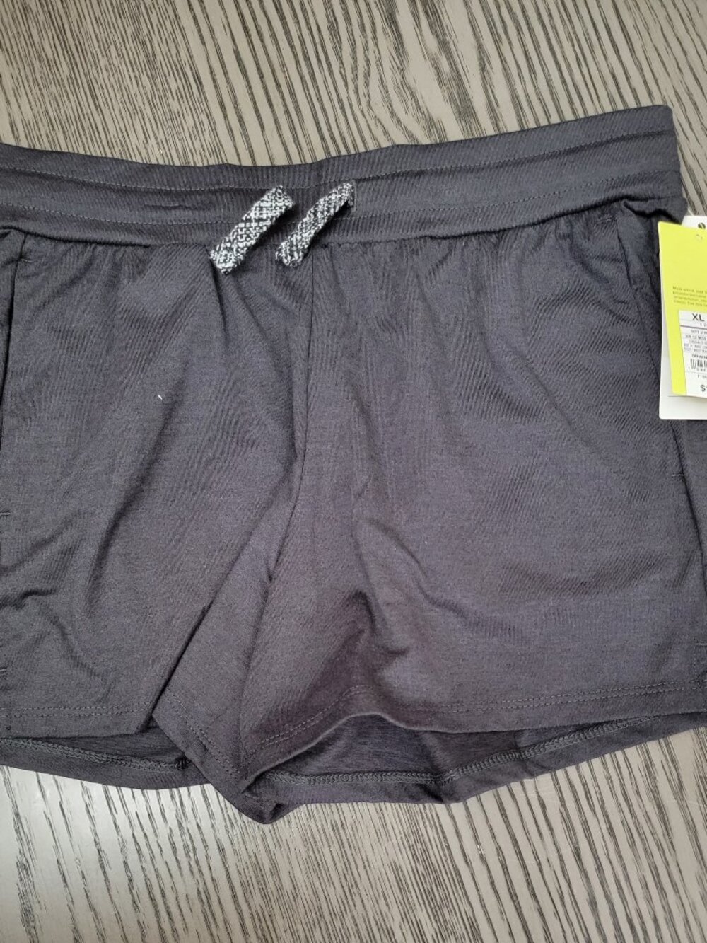Girls' Soft Stretch Shorts - All in Motion™ Black XL: Moisture Wicking,
